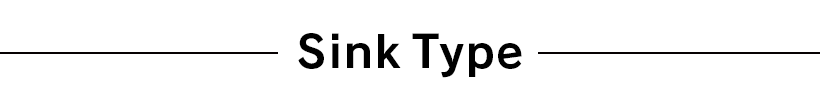 sink type