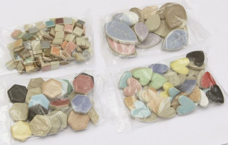 3箱目/全6箱 Takasho ( kaws ) 大量 タイル詰合せ triboxストア / GAN Mosaic Cubes 36 Gray