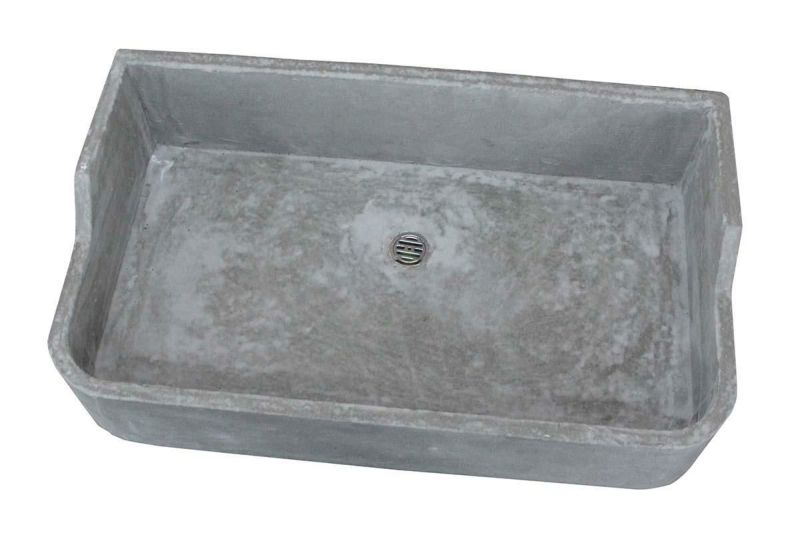 タイル流し台 ガーデンシンク用 モルタル下地Mサイズ 排水口中央